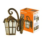 Светильник садово-парковый «Братья Гримм» 100 Вт, вниз, шагрень/бронза, Е27, TDM