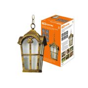 Светильник садово-парковый «Братья Гримм» 100 Вт, подвес, шагрень/бронза, Е27, TDM