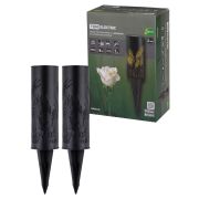 Набор светильников  СС «Колосок» на солнечных батареях, сталь, 6х27 cм, 2 шт, TDM