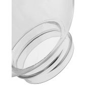 Светильник НТУ 03- 60-251 шар d=250 мм IP54 (прозрачный ПММА, основание плоское ПК, Е27) TDM