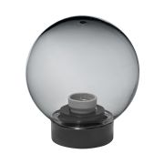 Светильник НТУ 03- 60-162 шар d=160 мм IP54 (дымчатый ПММА, основание плоское ПК, Е27) TDM