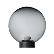 Светильник НТУ 03- 60-202 шар d=200 мм IP54 (дымчатый ПММА, основание плоское ПК, Е27) TDM