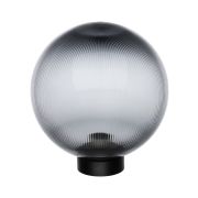 Светильник НТУ 03- 60-256 шар d=250 мм IP54 (дымчатый призма ПММА, основание плоское ПК, Е27) TDM