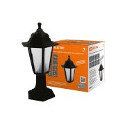 Светильник садово-парковый НТУ 06-60-001 шестигранник, стойка, пластик, расс.пластик, черный TDM