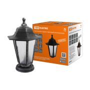 Светильник садово-парковый НТУ 06-60-001 шестигранник, напольный, пластик, расс.пластик, серебро TDM