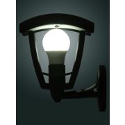 Светильник садово-парковый «СИТИ» НБУ 07-60-001 У1 4-х гранник настенный вверх черный TDM