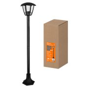 Светильник садово-парковый «СИТИ» НТУ 07-60-002 У1 4-х гранник на стойке h=1120 мм черный TDM