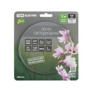 Лента светодиодная SMD2835-120 LED/м-IP65-12 В-9,6 Вт/м-6000 К (5 м) блистер TDM