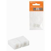 Коннектор для жесткого соединения двух светодиодных лент шириной 8 мм, (уп. 2 шт), TDM