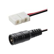 Коннектор для соединения светодиодной ленты шириной 8 мм с разъемом для драйвера, (уп. 2 шт), TDM