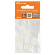 Коннектор для жесткого L-соединения двух светодиодных лент шириной 10 мм, (уп. 2 шт), TDM