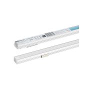 Алюминиевый профиль накладной 1612 (2 м), матовый рассеиватель, 2 заглушки, 4 крепежа TDM