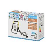 Прожектор светодиодный СДО-04-030Н-П (переносной) 30 Вт, 6500 К, IP65, черный, Народный