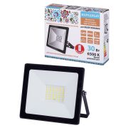 Прожектор светодиодный СДО-04-030Н-Ф (с фотореле) 30 Вт, 6500 К, IP65, черный, Народный