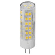 Лампа светодиодная G4-5 Вт-AC/DC 12 В-3000 К, SMD, 16x57 мм TDM