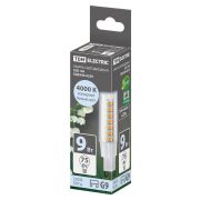 Лампа светодиодная G9-9 Вт-230 В-4000 К, SMD, 21,5x70,5 мм TDM