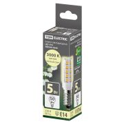 Лампа светодиодная Е14-5 Вт-230 В-3000 К, SMD, 16x54 мм TDM