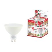 Лампа светодиодная PAR16 5 Вт, 230 В, 3000 К, GU10 Народная