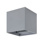 Светильник настенный LED, Кватро, 2х3 Вт, 4000 К, Н100 мм, алюм./сер., вверх/вниз, IP65, TDM