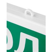 Оповещатель охранно-пожарный световой Топаз-220-РИП-Д «Направление к выходу» 220 В, 6ч, IP52 TDM