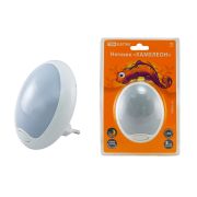 Ночник «Хамелеон»  D 85  с выключателем,белый, 0,5 Вт, 220 В TDM