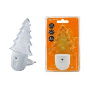 Ночник «Елочка»  с датчиком  света, светодиодный, 0.3 Вт  220 В  TDM