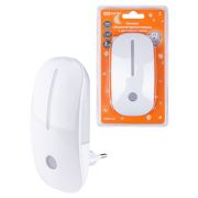 Ночник «Компьютерная мышь» с датчиком света, светодиодный, 0,5Вт, 220 В TDM