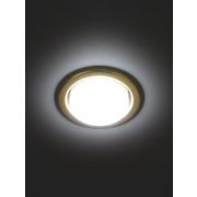 Светильник встраиваемый СВ 01-08 GX53 220 В 50 Гц, золото, 2 шт/уп, Народный