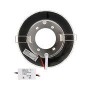 Светильник встраиваемый СВ 03-16 GX53 230В LED подсветка 5 Вт зеркальный/хром TDM