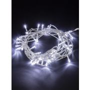 Гирлянда светодиодная СГ100Б10, белая, 10м, 8 режимов, 250 В, TDM
