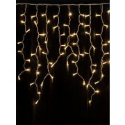 Гирлянда светодиодная «Бахрома» 2х1м, 152LED, 3000К, бел. шнур, посл. подкл, IP65, 250 В, TDM