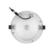 Светильник встраиваемый LED Деко 06, 10 Вт, 4000K, кругл, D170 мм, хром./бел., IP44, TDM