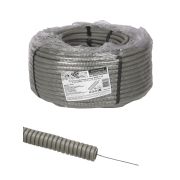 Труба гофрированная ПВХ d 16 с зондом (100 м) легкая Народная