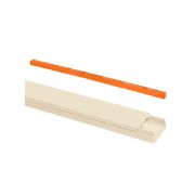 Кабель-канал 20х10 слоновая кость (100м) TDM