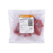 Крепеж-клипса для трубы ПНД 20 мм (10 шт.) красная TDM