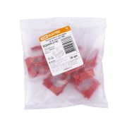 Крепеж-клипса для трубы ПНД 25 мм (10 шт.) красная TDM