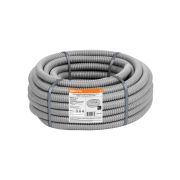 Металлорукав в ПВХ-изоляции РЗ-Ц-П 12 серый с протяжкой (25м) TDM