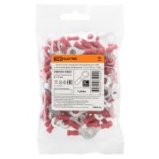 Наконечник кольцевой изолированный НКИ с легким вводом проводника 1,5-6 (100 шт.) TDM