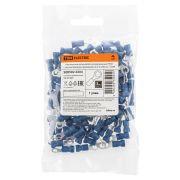 Наконечник кольцевой изолированный НКИ с легким вводом проводника 2,5-4 (100 шт.) TDM