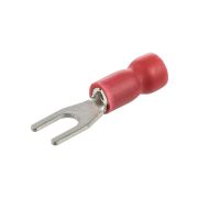 Наконечник вилочный изолированный НВИ с легким вводом проводника 1,5-3 (100 шт.) TDM