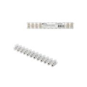 Зажим винтовой ЗВИ-5 полипропилен 0,75-4мм2 12пар 100°С белый (индивидуальная упаковка) TDM