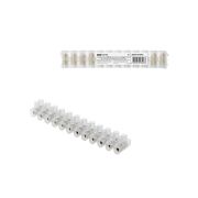 Зажим винтовой ЗВИ-15 полипропилен 1,5-6мм2 12пар 100°С белый (индивидуальная упаковка) TDM