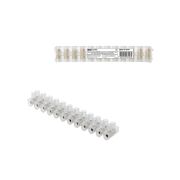 Зажим винтовой ЗВИ-20 полипропилен 1,5-6мм2 12пар 100°С белый (индивидуальная упаковка) TDM