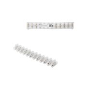 Зажим винтовой ЗВИ-60 полипропилен 2,5-16мм2 12пар 100°С белый (индивидуальная упаковка) TDM