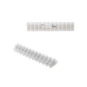 Зажим винтовой ЗВИ-80 полипропилен 6-25мм2 12пар 100°С белый (индивидуальная упаковка) TDM