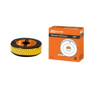 Маркер МК0 - 1,5мм символ «6» 1000шт/ролл TDM