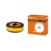 Маркер МК2 - 4мм символ «1» 500шт/ролл TDM