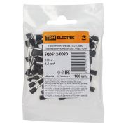 Наконечник-гильза Е1512 1,5мм2 с изолированным фланцем (100шт) TDM