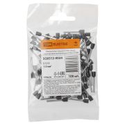 Наконечник-гильза Е1518 1,5мм2 с изолированным фланцем (100шт) TDM