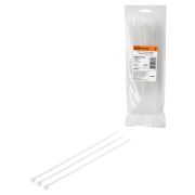 Хомут 7,6х350мм нейлон (белый) (100шт) TDM